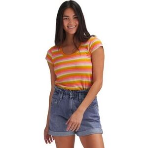 Toad&Co Striped Grom Ringer Short Sleeve Tee